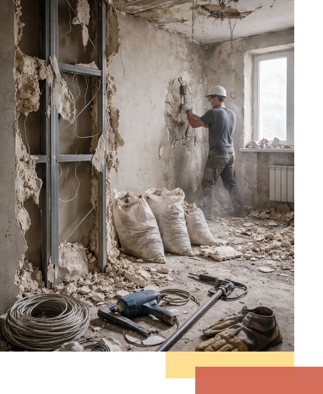 Профессиональный демонтаж зданий и конструкций в Тейково