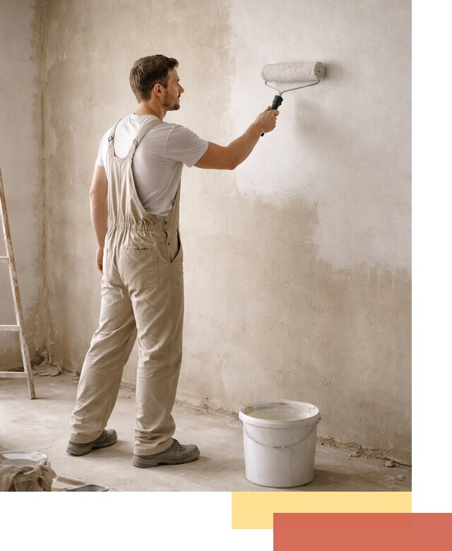 Грунтовка стен под отделку в Тейково профессиональным раствором