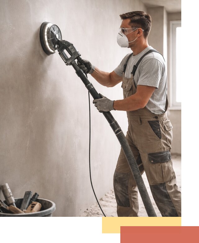 Профессиональная шлифовка стен в Тейково быстро и качественно