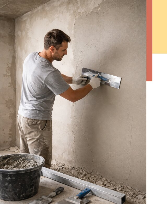 Штукатурка стен без маяков в Тейково от 7829 руб/м2 — услуги и цена | ОТДЕЛОЧНИК-Ткв