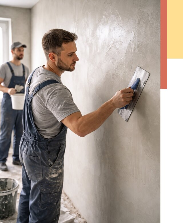 Глянцевание штукатурки стен в Тейково от 8155 руб. — услуги и затирка | ОТДЕЛОЧНИК-Ткв