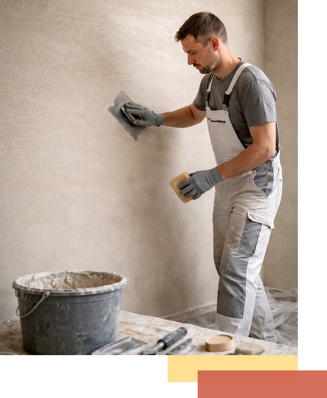 Декоративная штукатурка травертин в Тейково для стен и потолков