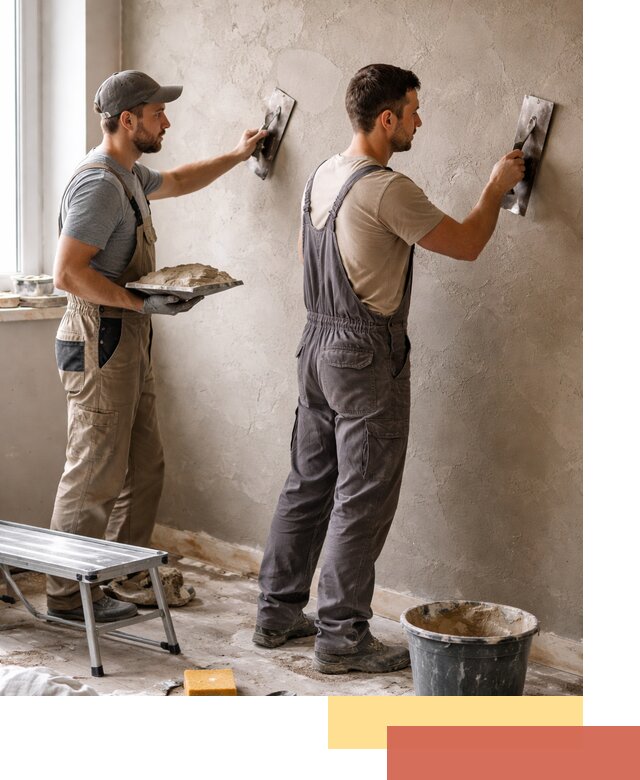 Ремонт декоративной штукатурки и восстановление фактуры в Тейково