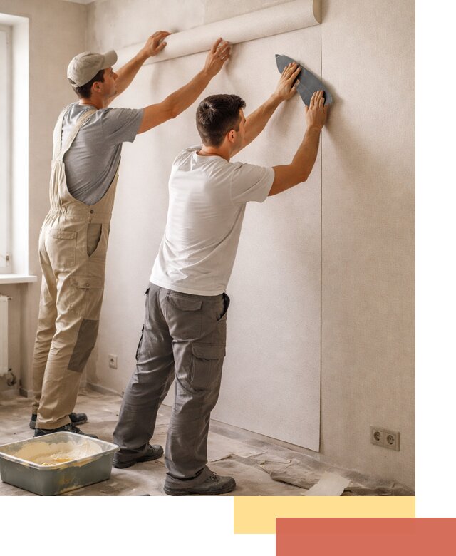 Поклейка виниловых обоев в Тейково профессионально и качественно