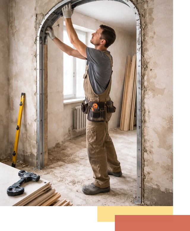 Устройство арочного проема в Тейково под ключ