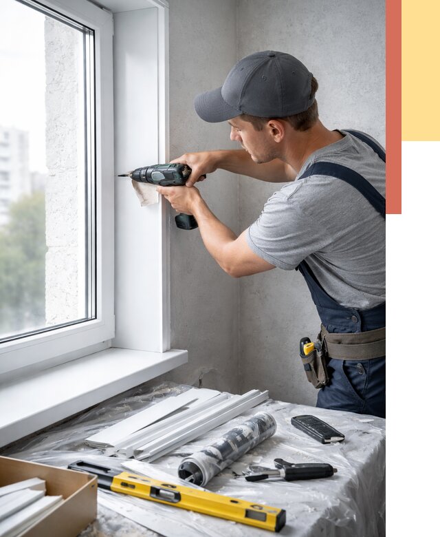 Установка пластиковых откосов в Тейково от 2446 руб. | ОТДЕЛОЧНИК-Ткв монтаж, быстро и недорого