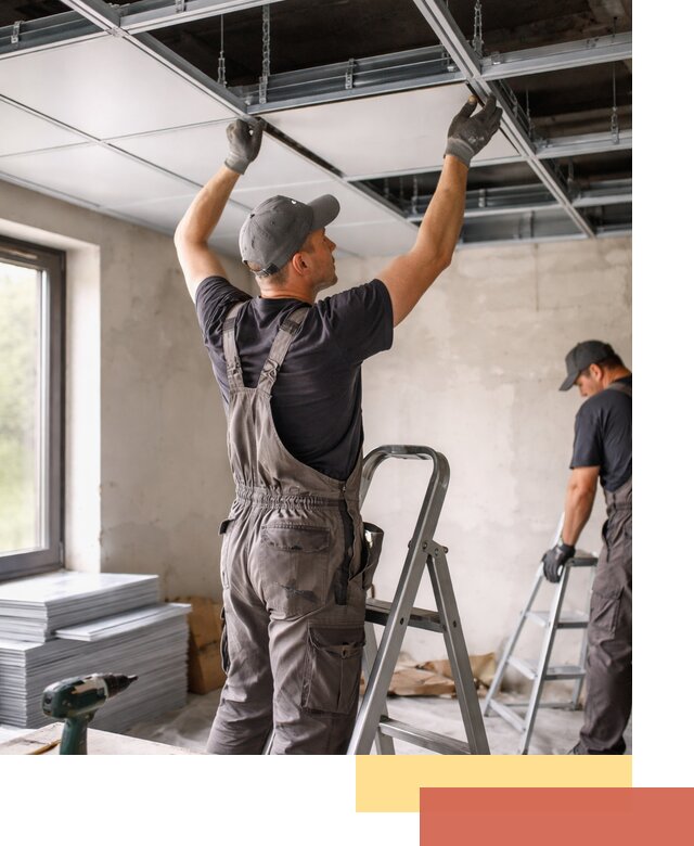 Монтаж кассетного потолка в Тейково качественно и быстро