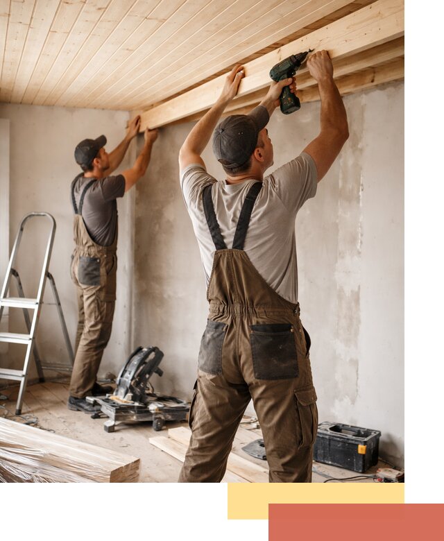 Монтаж потолка из вагонки в Тейково профессионально и аккуратно