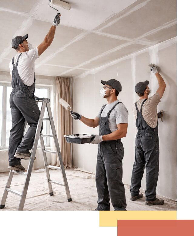 Покраска потолка из гипсокартона в Тейково качественно и недорого