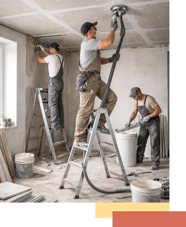 Ремонт потолка из гипсокартона в Тейково: быстрый и качественный монтаж