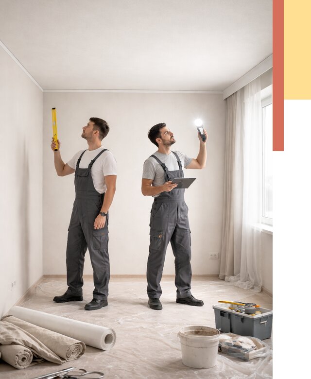 Отделка потолка в Тейково недорого от 815 руб/м2 | Услуги ОТДЕЛОЧНИК-Ткв