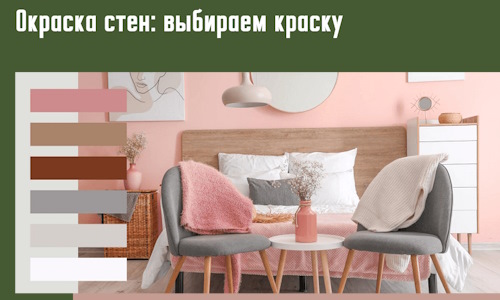 Окраска стен: выбираем краску в Тейково.
